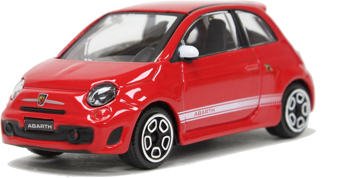 Abarth 500 in Red Bburago Collectible – MiniModelShop