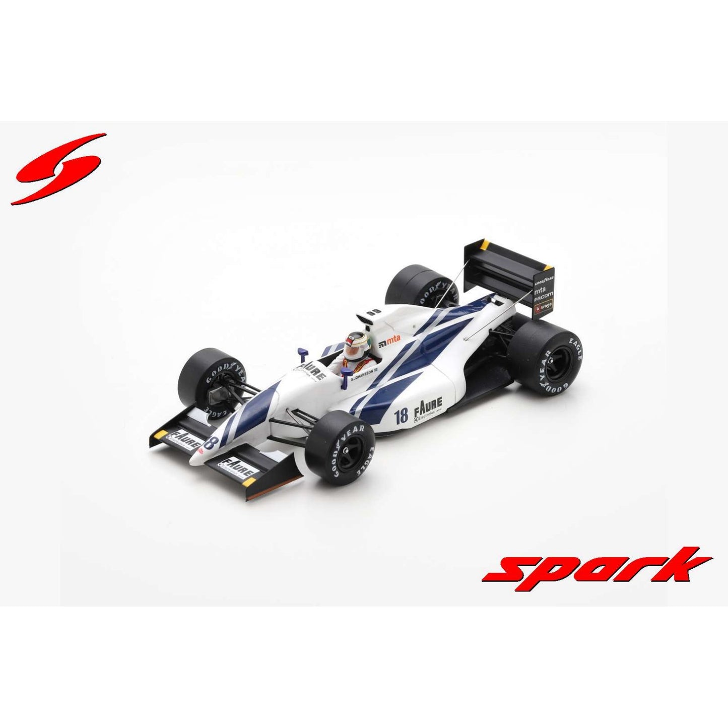 AGS JF25B NQ Stefan Johansson (US GP 1991)