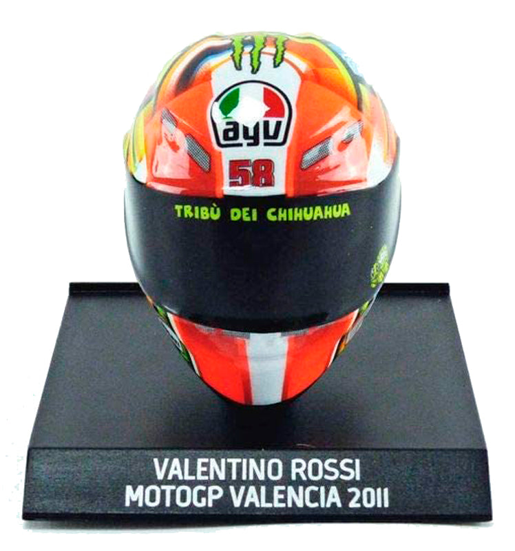 AGV Valentino Rossi (Valencia 2011) in Orange AGV Valentino Rossi (Valencia 2011) in Orange