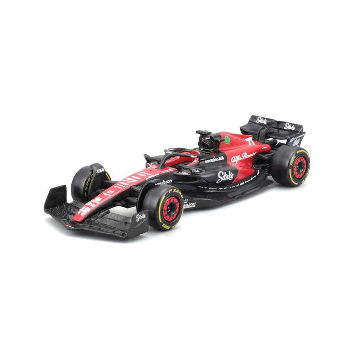 Alfa Romeo C43 Team Stake Valtteri Bottas (No.77 2023) in Red/Black