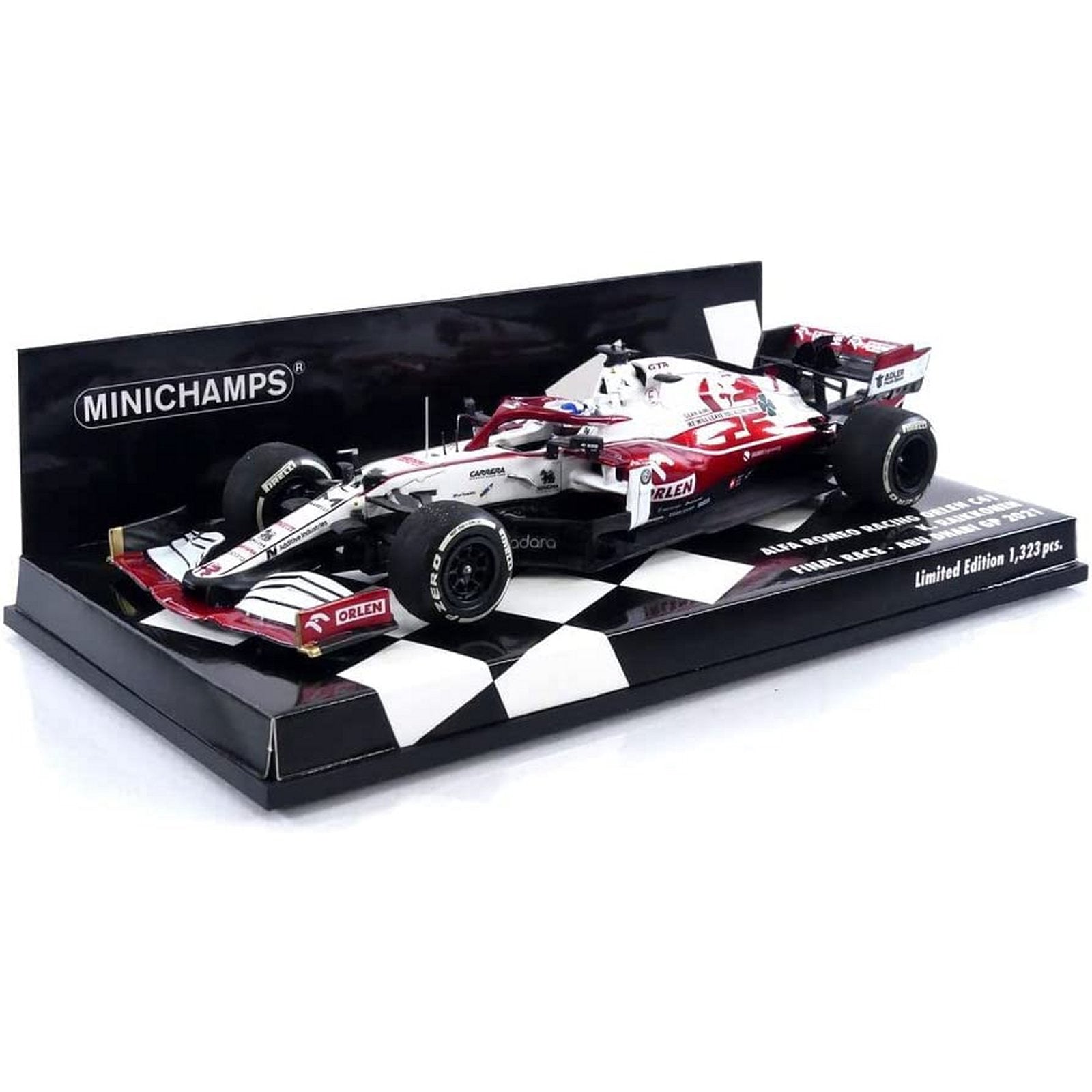 1/43 Alfa Romeo ORLEN C41 K.ライコネン Kimi Raikkonen 1:43 Alfa Romeo Racing ORLEN C41 Kimi Raikkonen