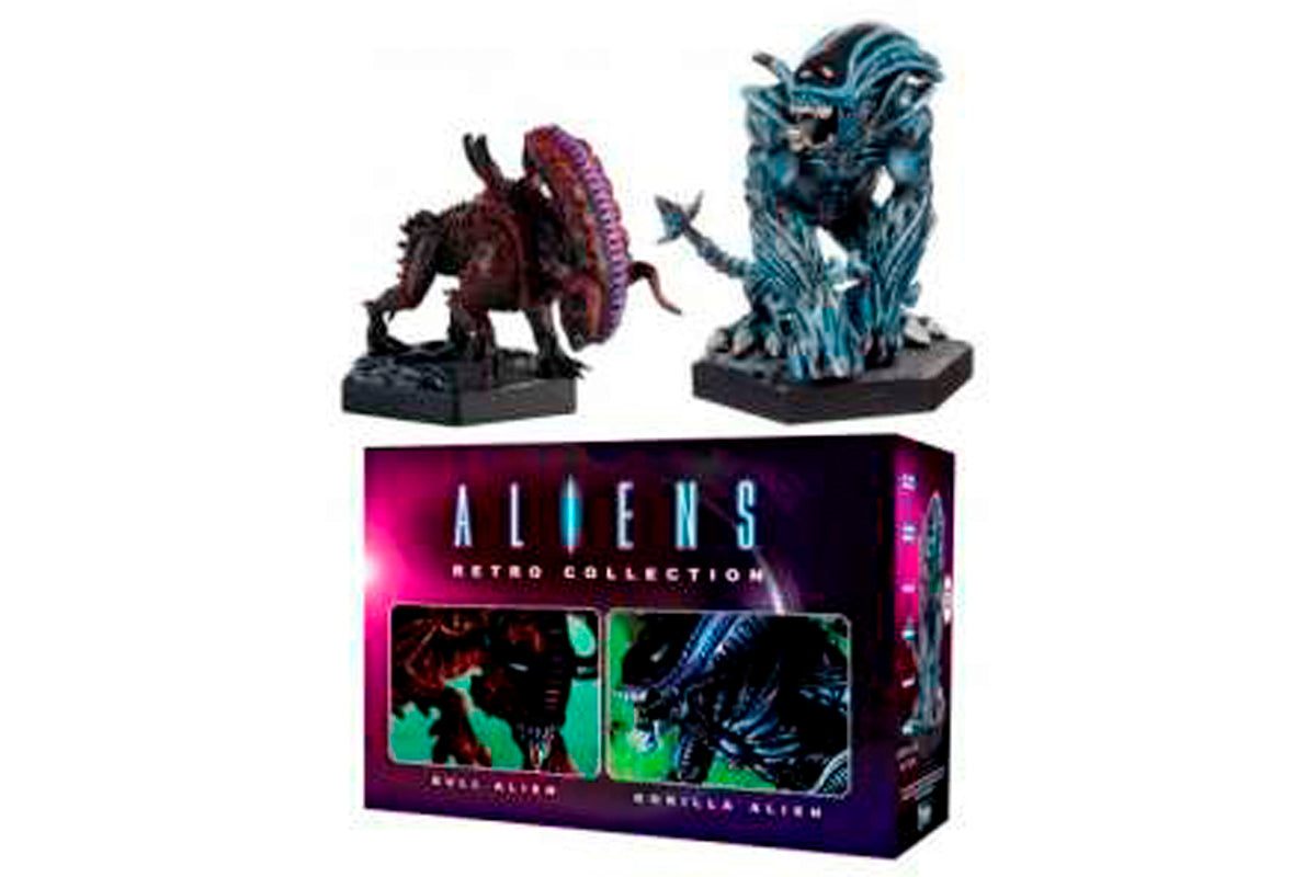 Bull and Gorilla Aliens Retro Collection Resin Statue From Alien