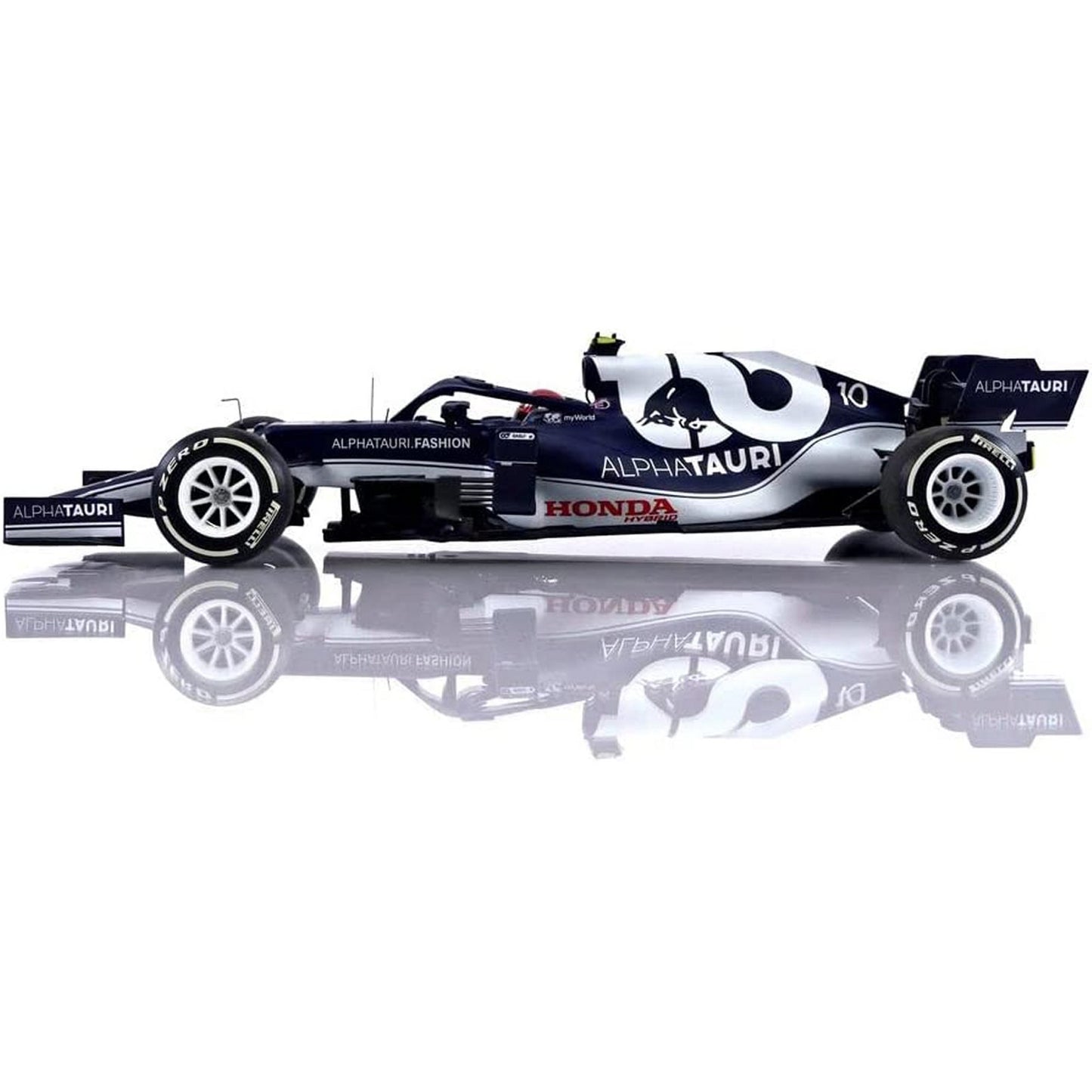 AlphaTauri Sucedria Honda AT02 Pierre Gasly (Bahrain GP 2021) in Blue/White