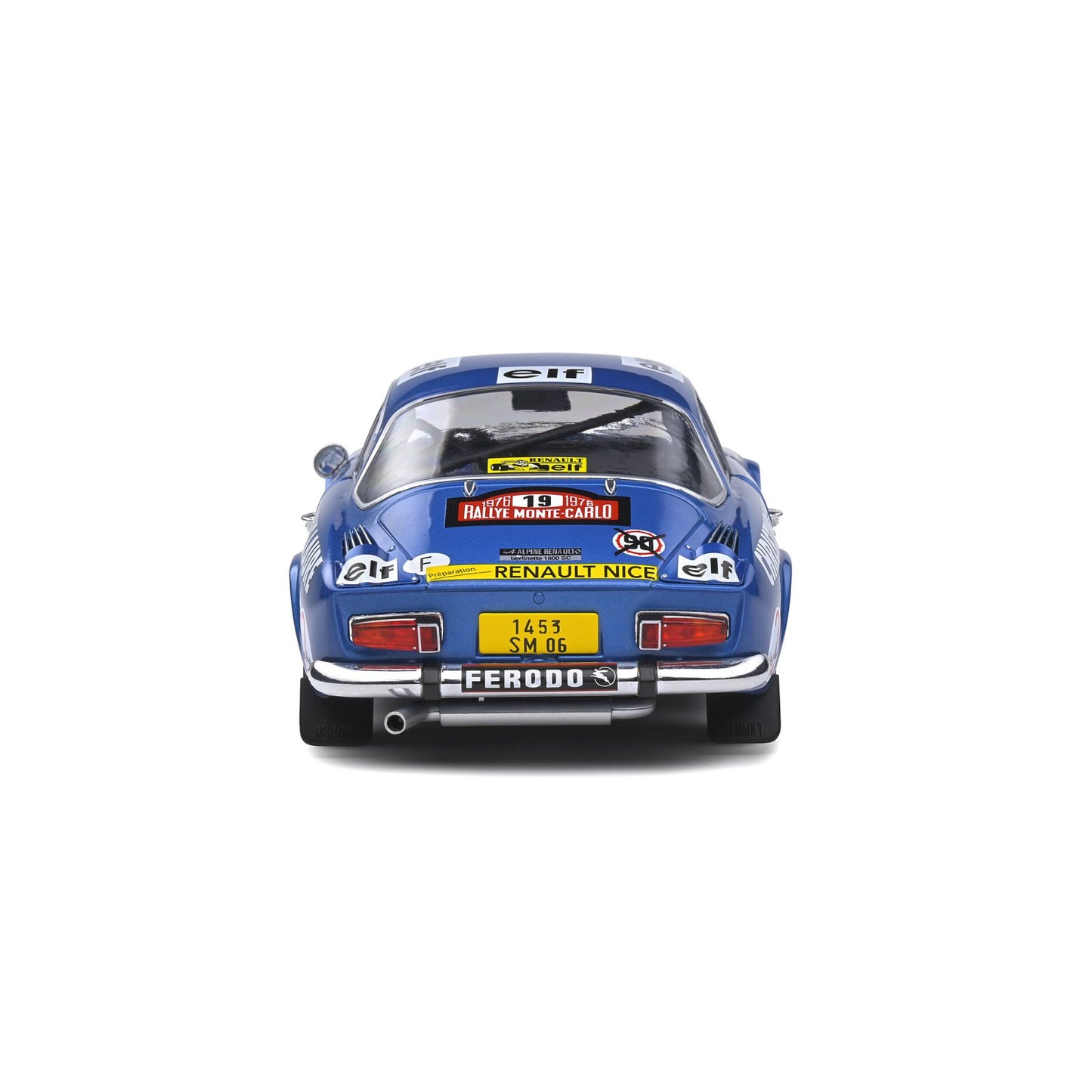Alpine A110 1600S M.Mouton/F.Conconi (Monte Carlo Rally 1976) in Blue