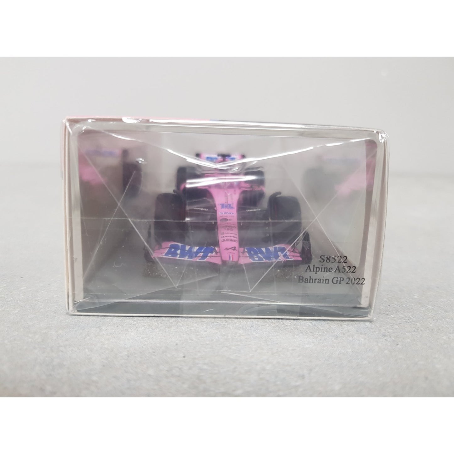 Alpine A522 BWT Fernando Alonso (9th Bahrain GP 2022) in Pink
