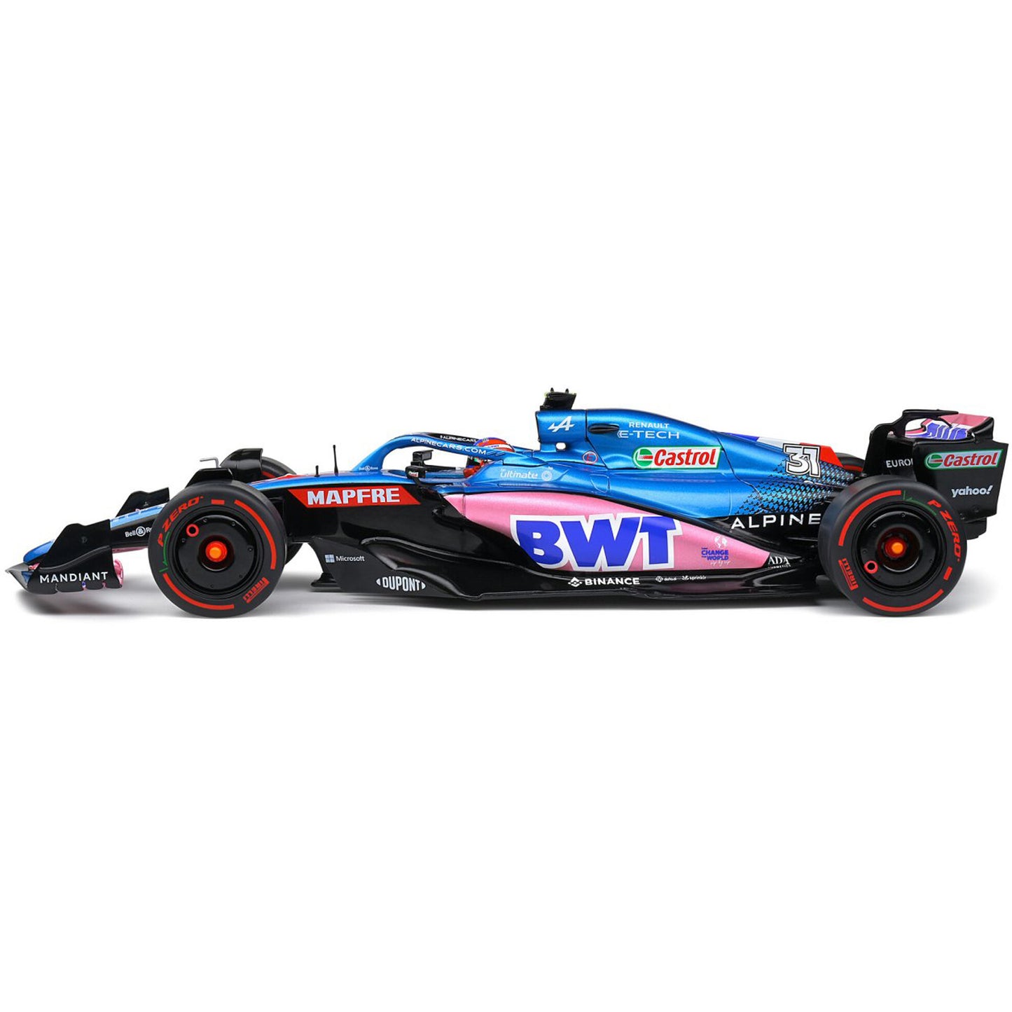 Alpine A522 Esteban Ocon (Australian GP 2022) in Blue/Pink