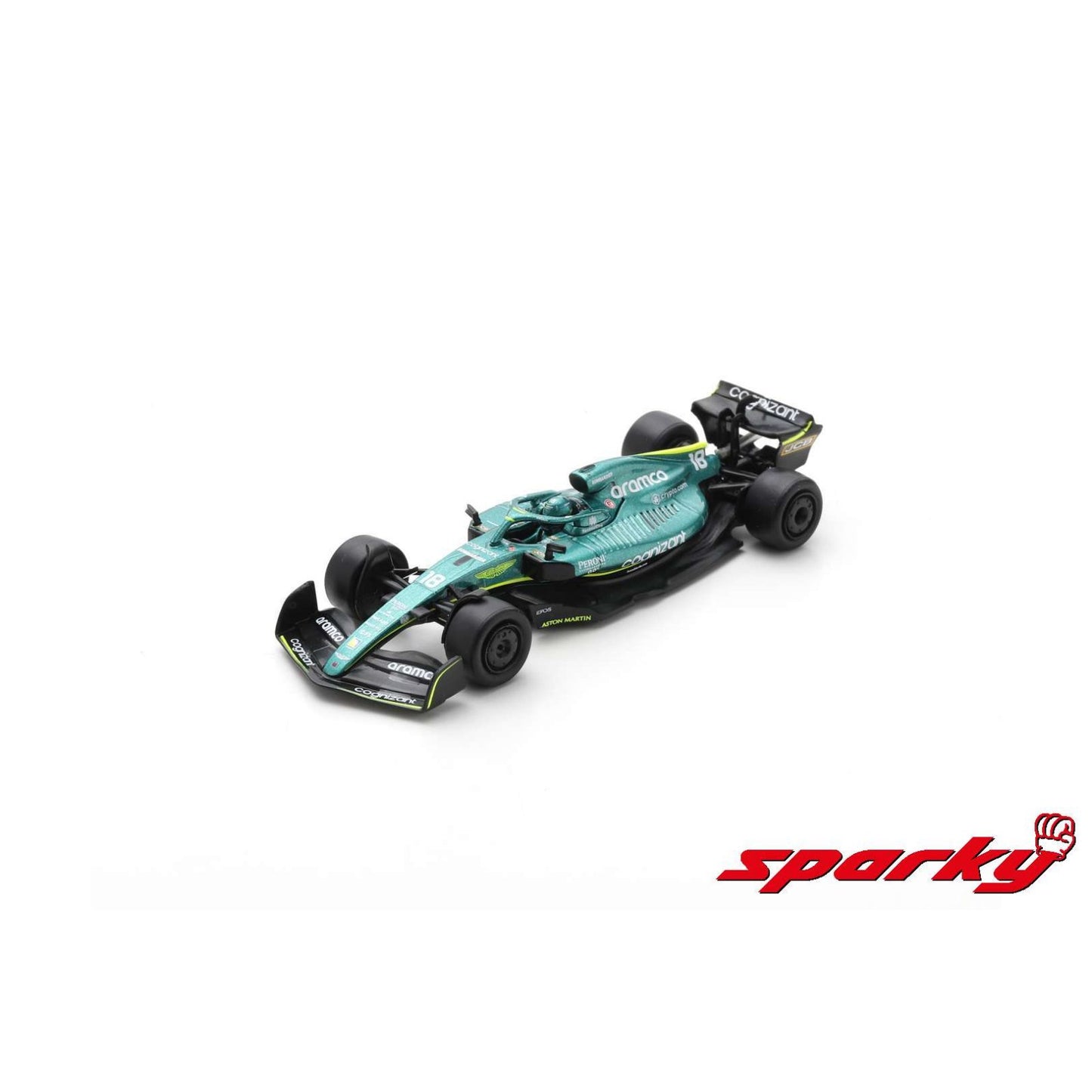 Aston Martin AMR22 Lance Stroll (2022) in Green