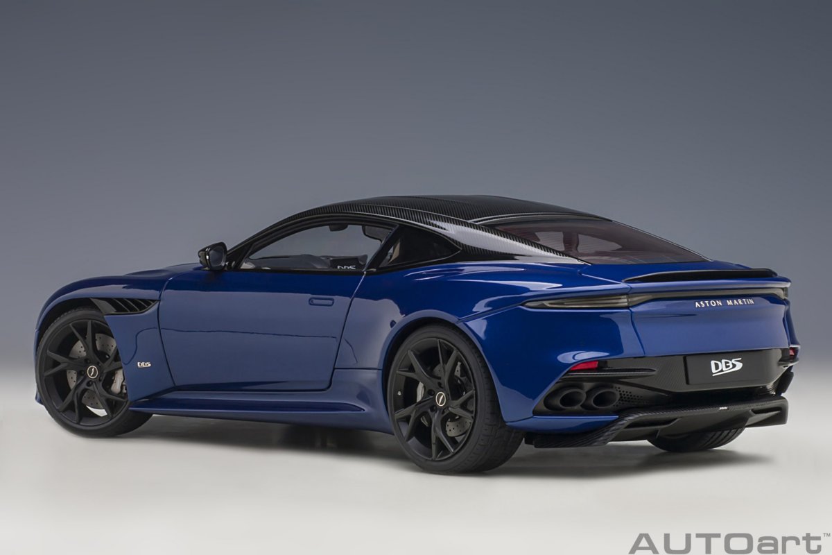 Aston Martin DBS Superleggera (2019) in Zaffre Blue