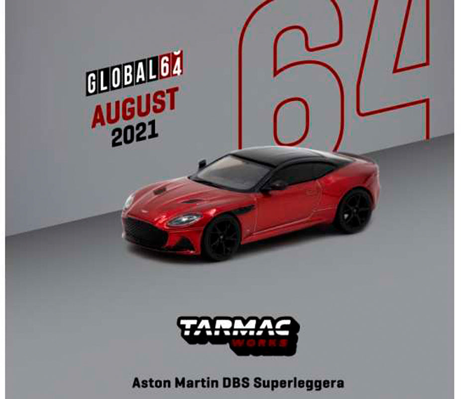 Aston Martin DBS Superleggera in Red Metallic