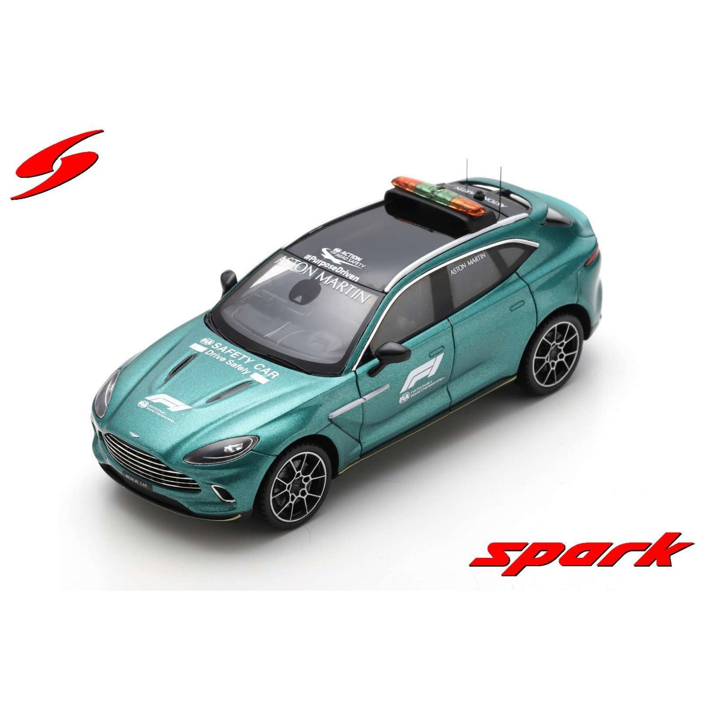 Aston Martin DBX F1 Medical Car (2021) in Green