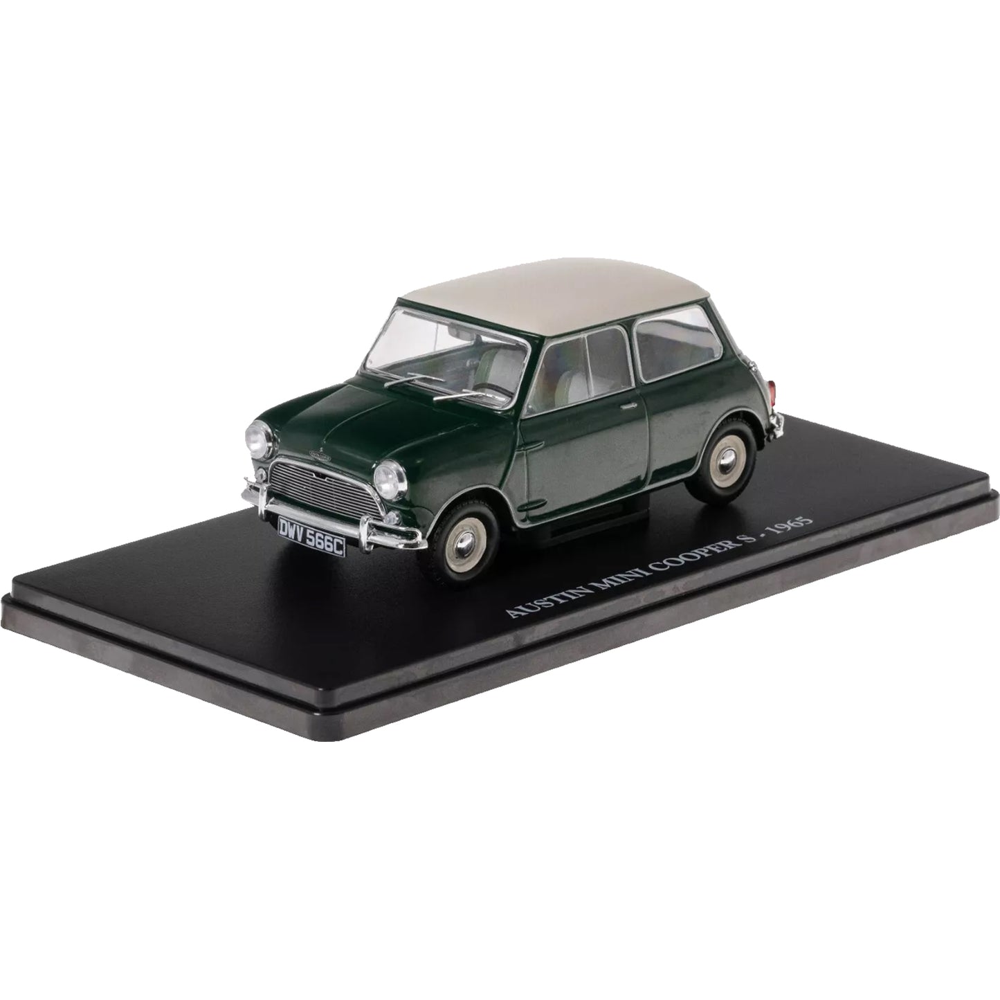 Austin Mini Cooper S (NO DISPLAY CASE 1965) in Green/White