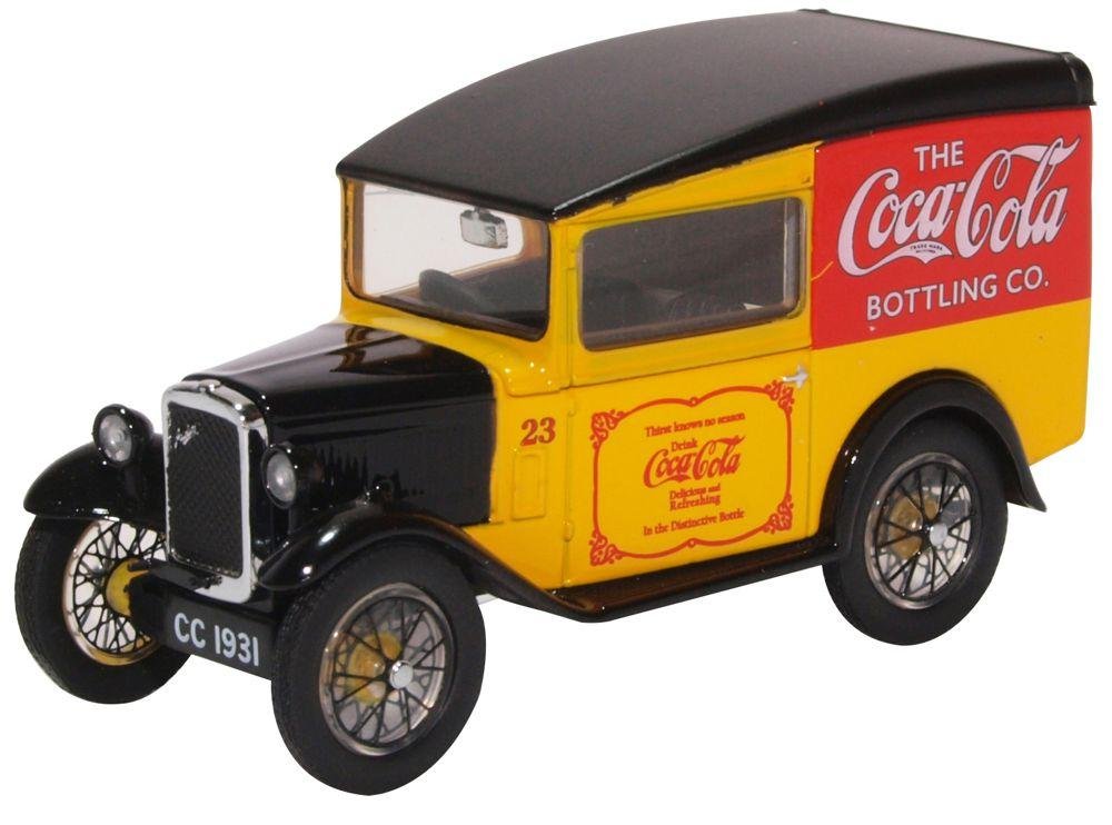 Austin Seven Coca Cola Van in Yellow and Black