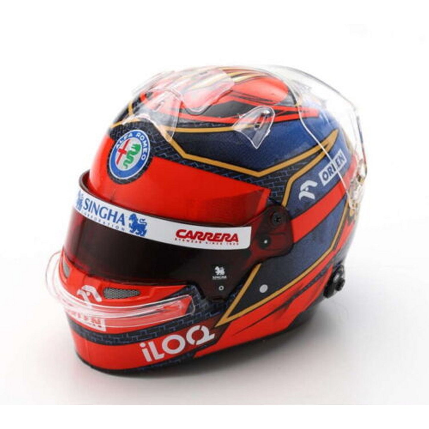Bell Alfa Romeo Kimi Raikkonen (2021) in Red/Blue