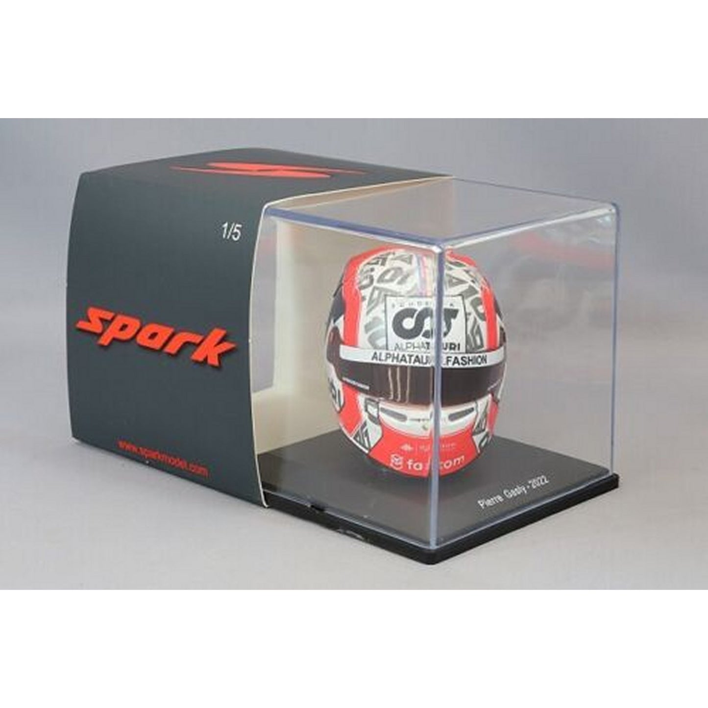 Bell Alpha Tauri Replica Helmet Pierre Gasly in White/Red