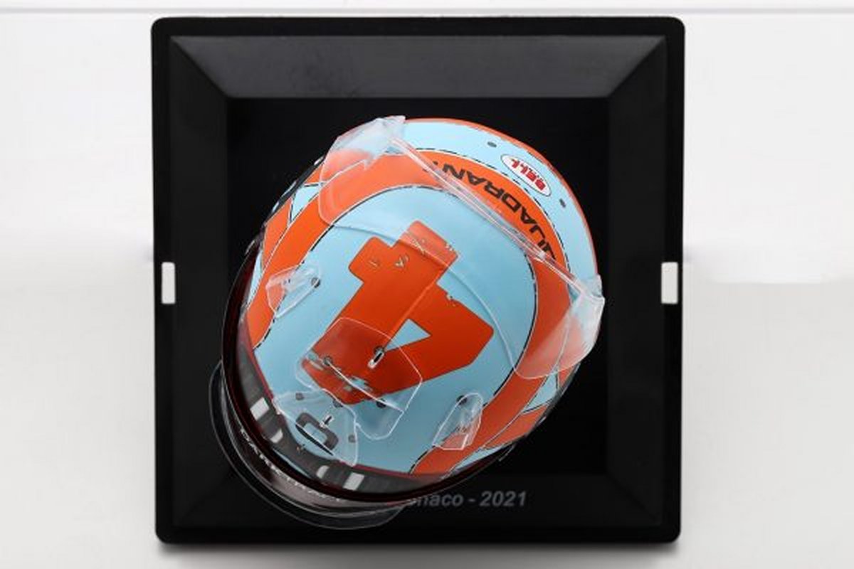 Bell Monaco GP Lando Norris (2021) in Blue/Orange
