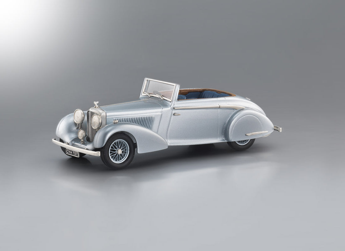 Bentley 4.25 Litre Concealed DHC (1936) in Silver Blue