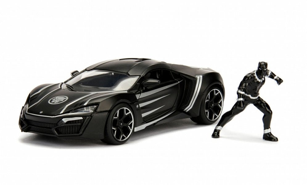 Lykan Hypersport From Black Panther in Black