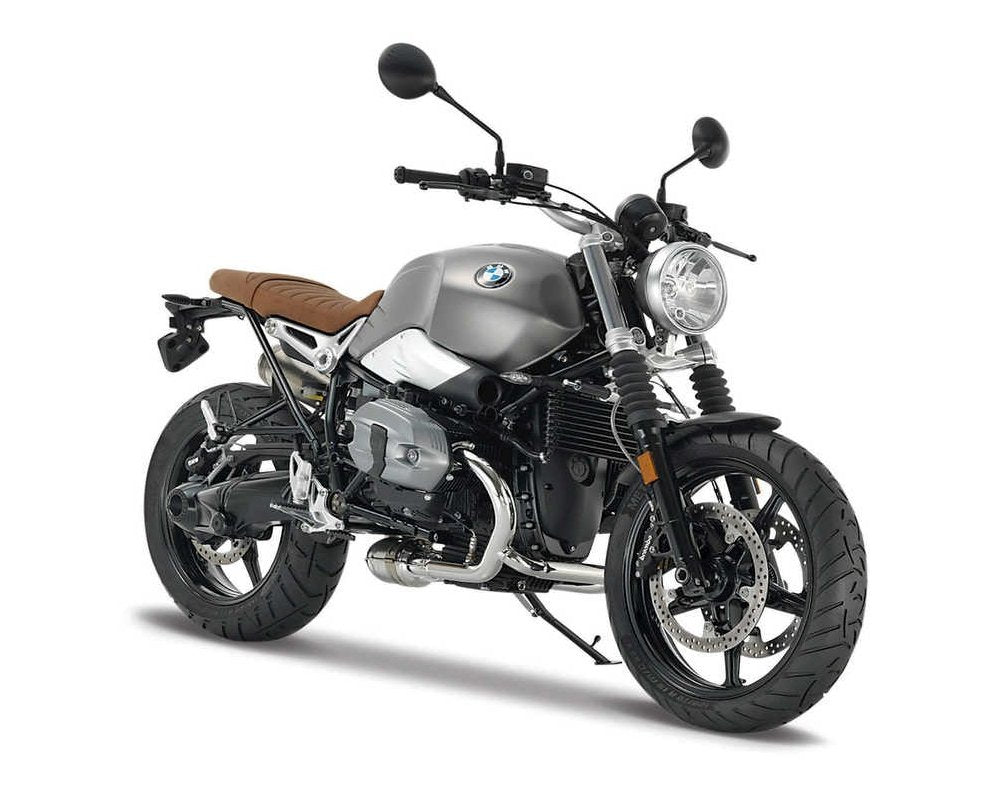 BMW R Nine T Scrambler in Silver