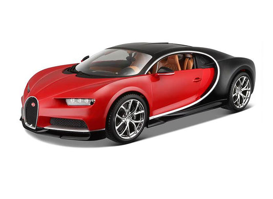Bugatti Chiron (2016) in Red and Black