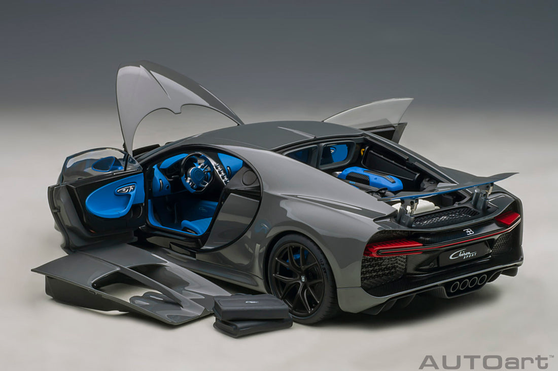 Bugatti Chiron Sport (2019) in Grey and Carbon