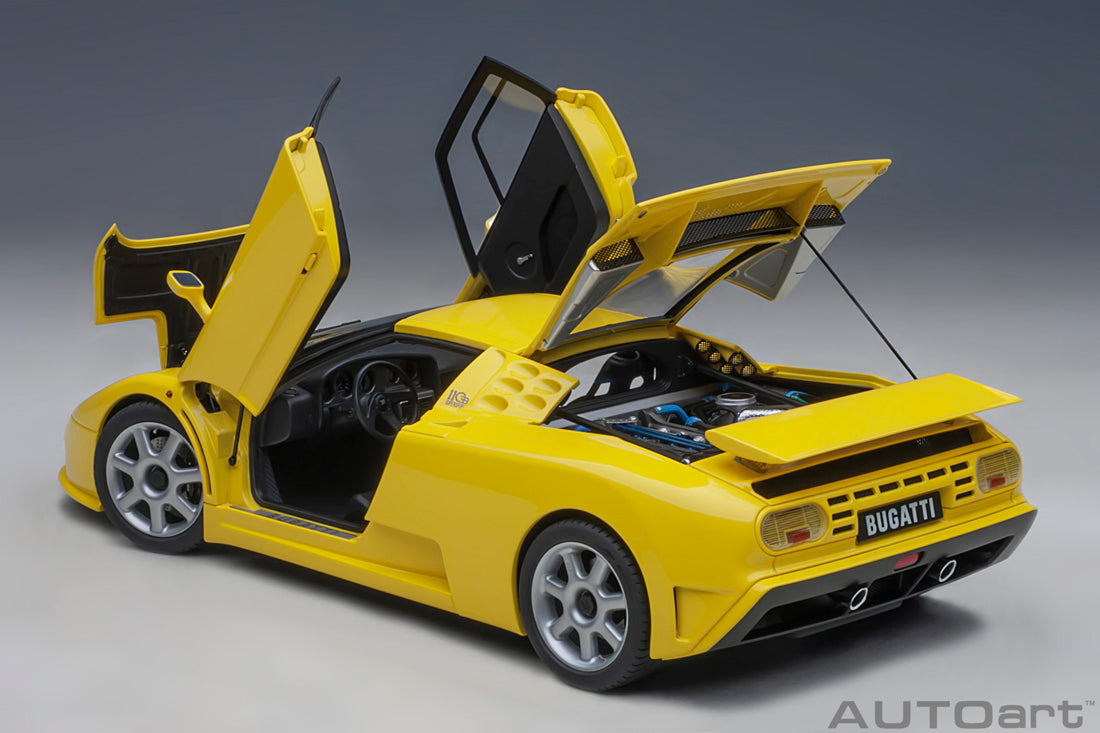 Bugatti EB110 SS (1992) in Yellow
