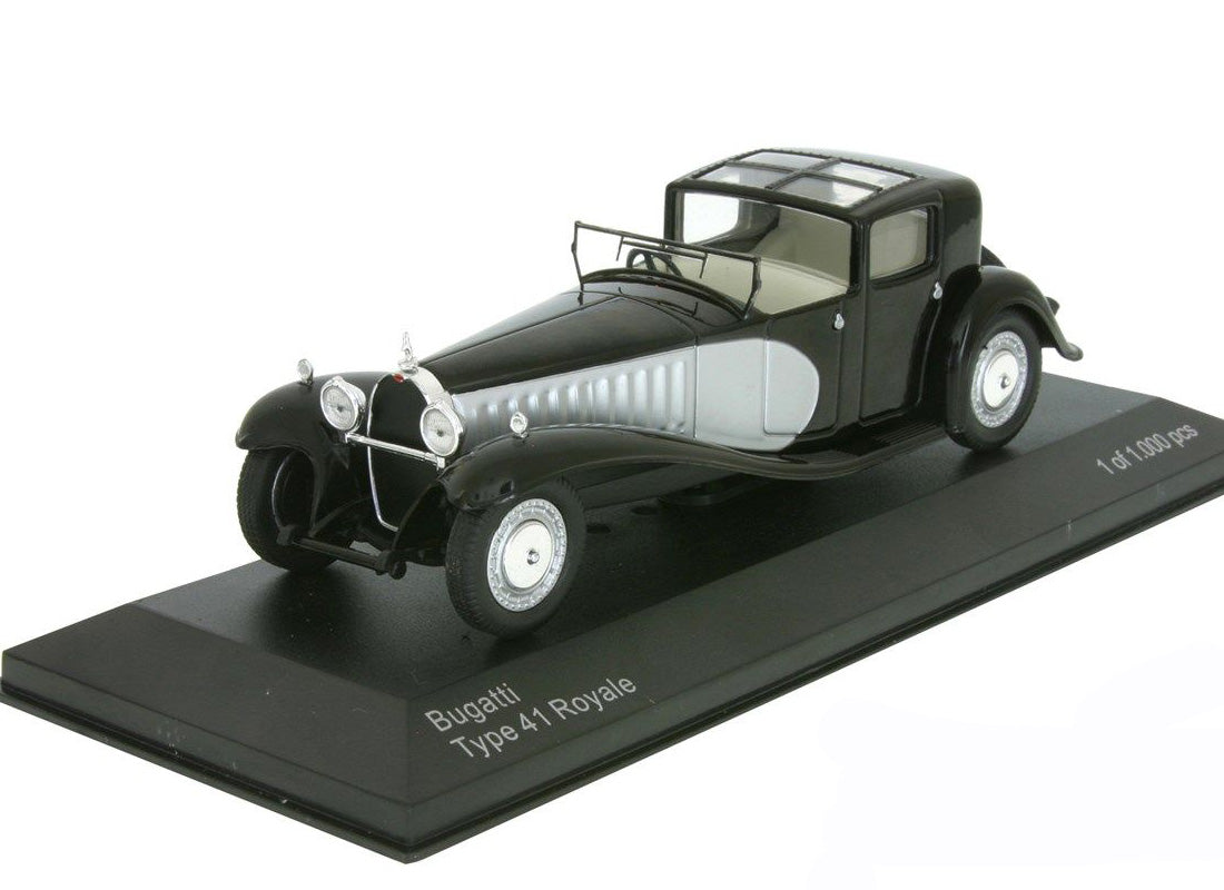 Bugatti Type 41 Royale (1928) in Black and Silver