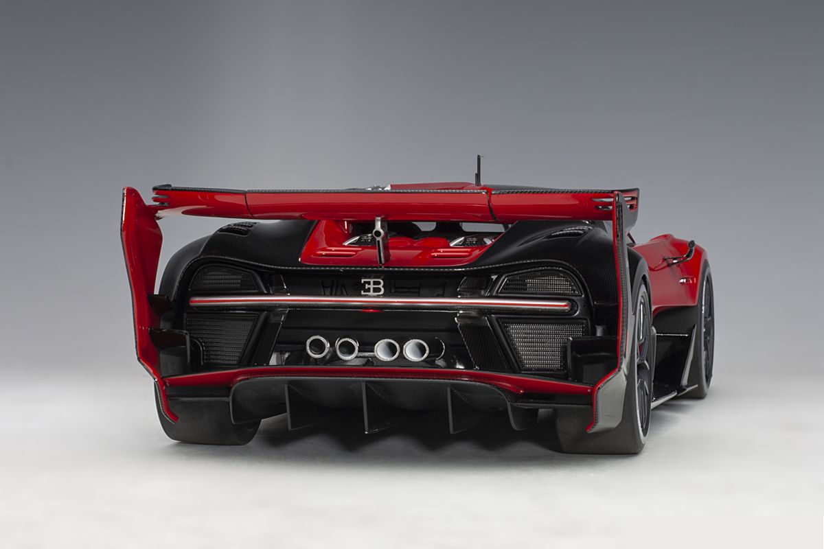 Bugatti Vision GT (2015) in Red and Black Carbon