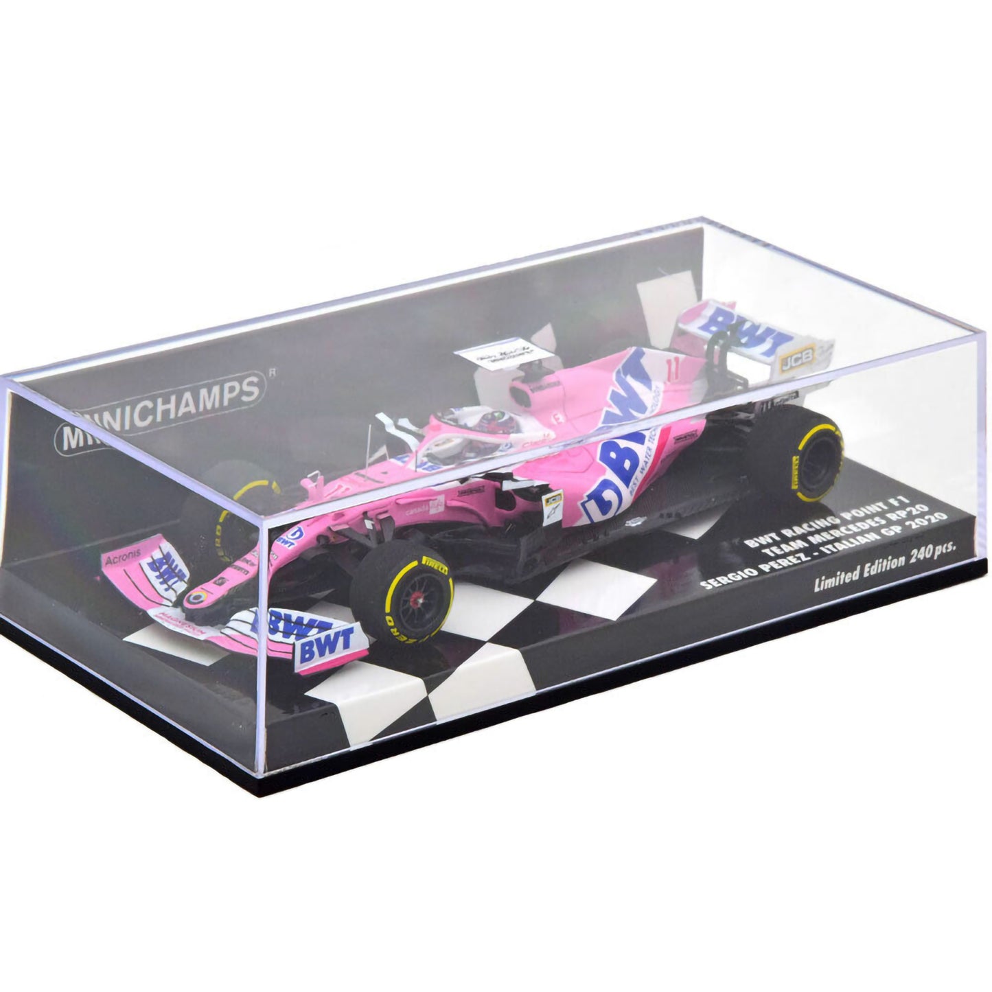 Racing Point BWT Team Mercedes RP20 Sergio Perez (Italian GP 2020) in Pink