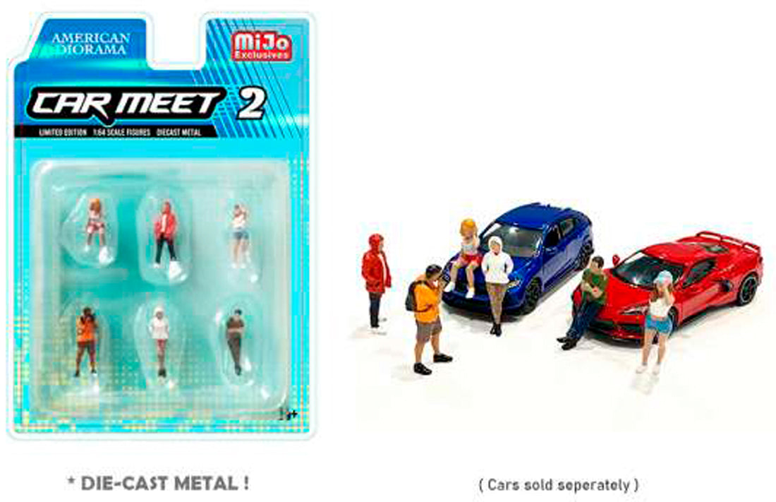 Car Meet (Set 2 With 6 Figures)