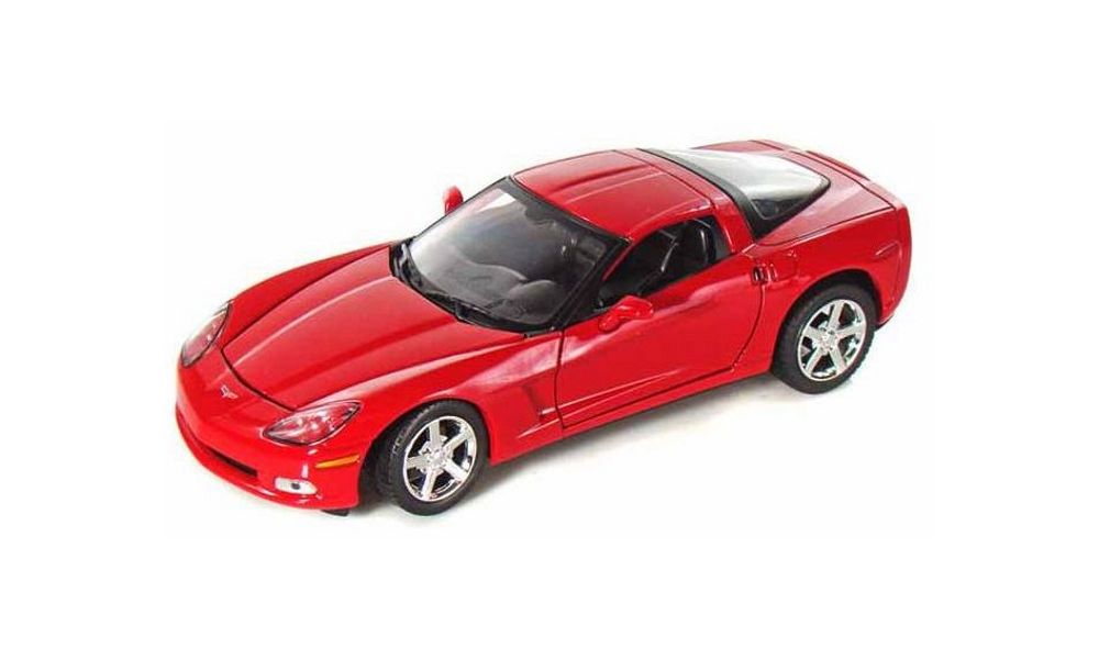 Chevrolet Corvette C6 Coupe (2005) in Red
