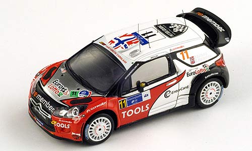 Citroen DS3 Petter Solberg (Mexican Rally 2011) in Dark Blue