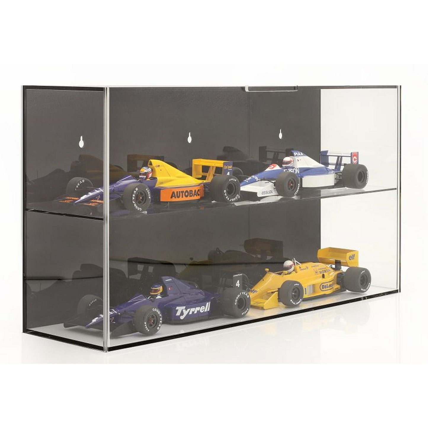 CMR Show Case For Four 1:18 Models Display Case in Black