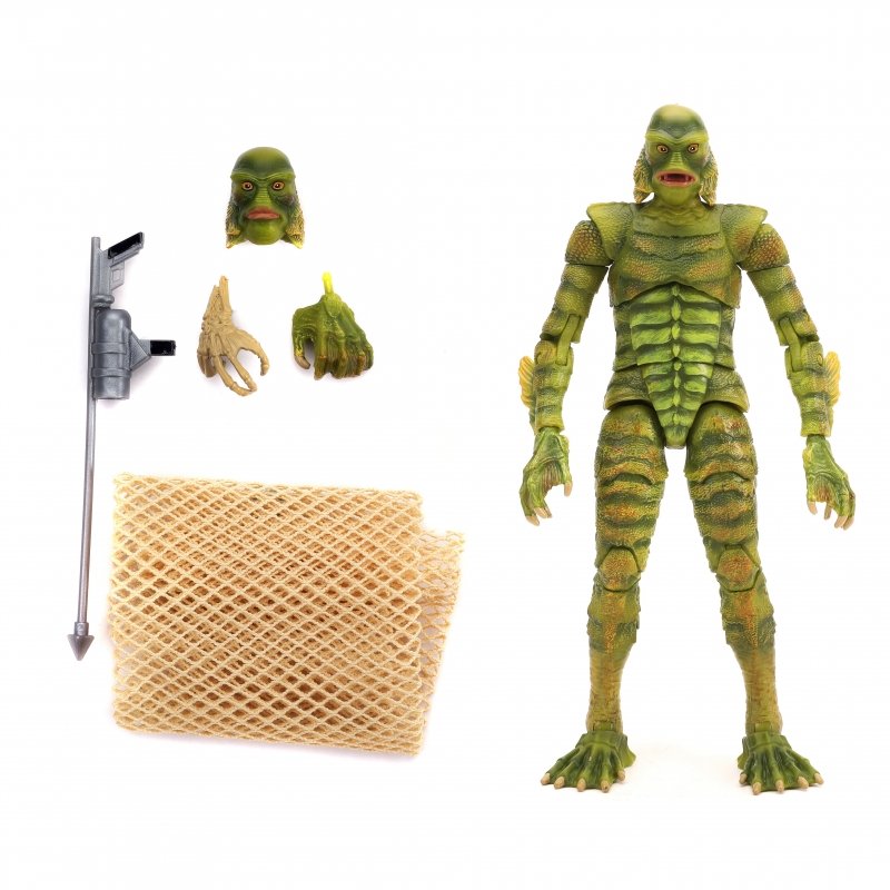 Universal Monsters Figure From Creature From The Black Lagoon in Green
