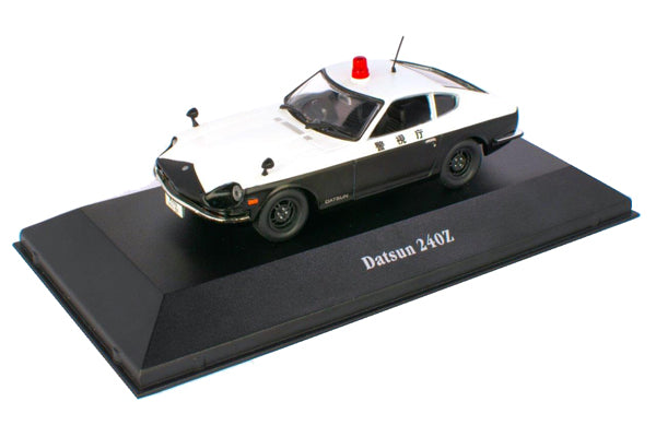 Datsun 240 Z (Japanese Police) in Black and White