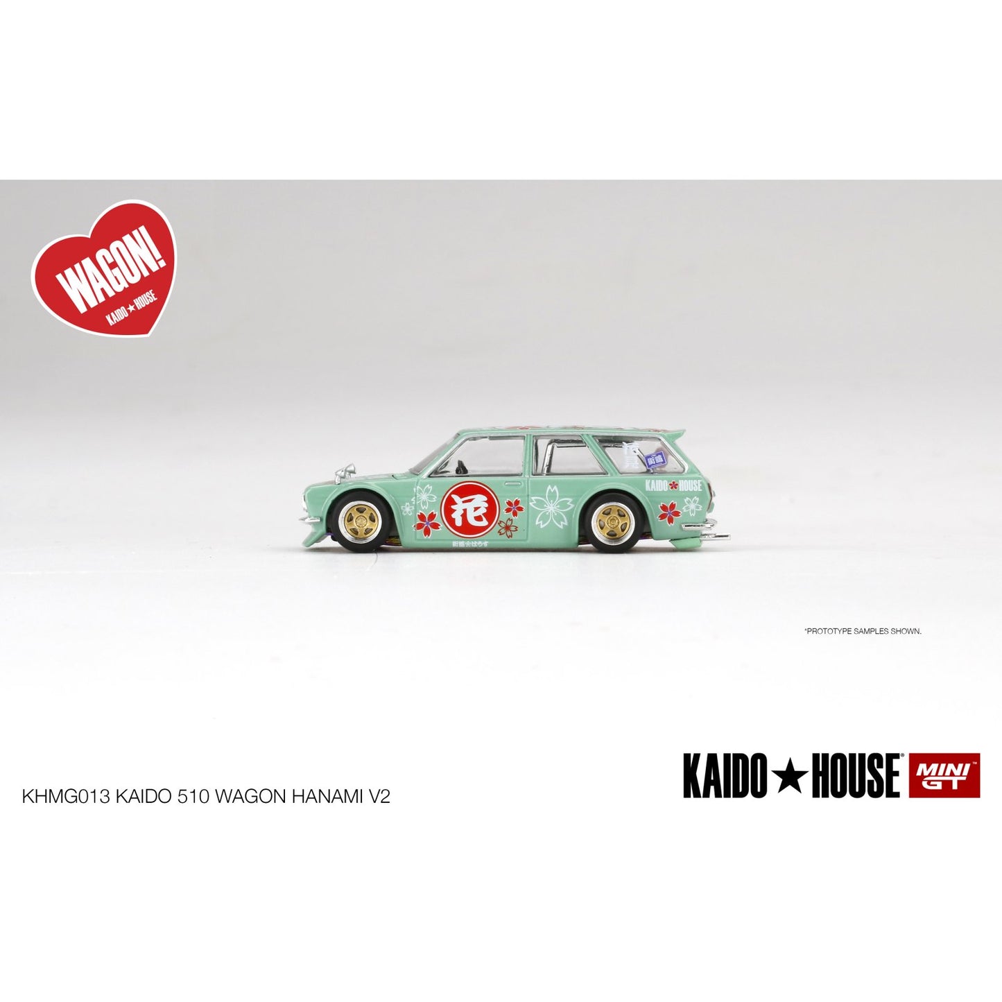 Datsun 510 Wagon Hanami V2 (Kaido House Custom RHD) in Green