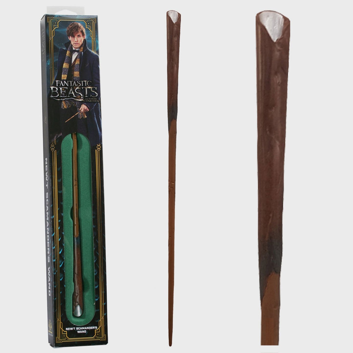 Newt Scamander's Wand Wand Collection Prop Replica From Fantastic Beasts And Where To Find Them in Brown