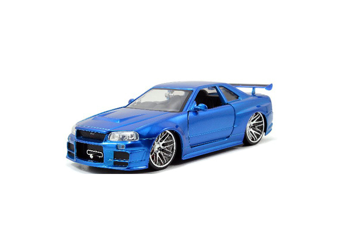 Nissan Skyline GT-R R34 (2002) From Fast And Furious in Metallic Blue