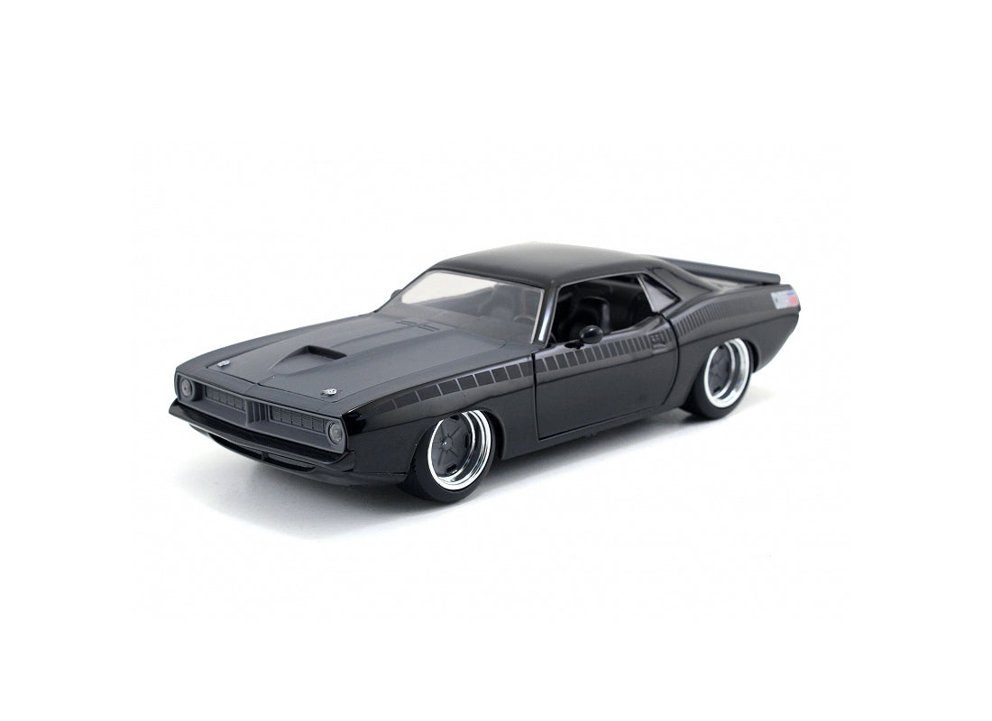 Plymouth Barracuda (1970) From Fast And Furious Furious 7 in Grey and Black