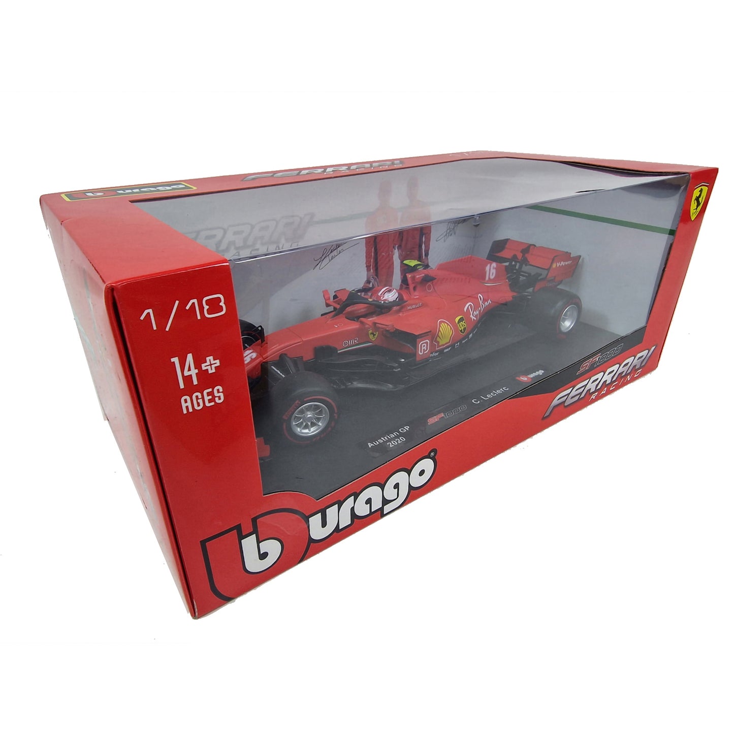 Ferrari Scuderia SF1000 Charles Leclerc (#16 Soft Tyres 2020) in Red