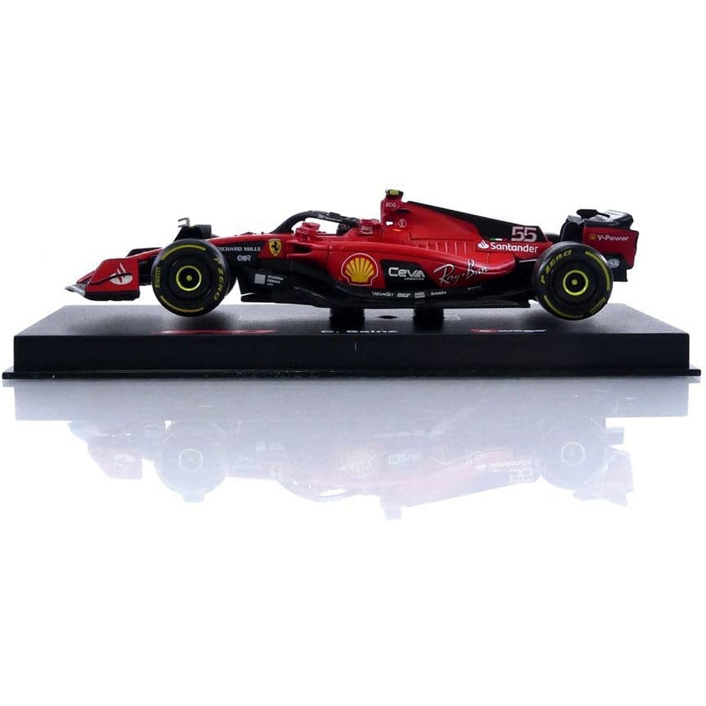 Ferrari SF-23 Carlos Sainz (No.55 With Helmet 2023) in Red