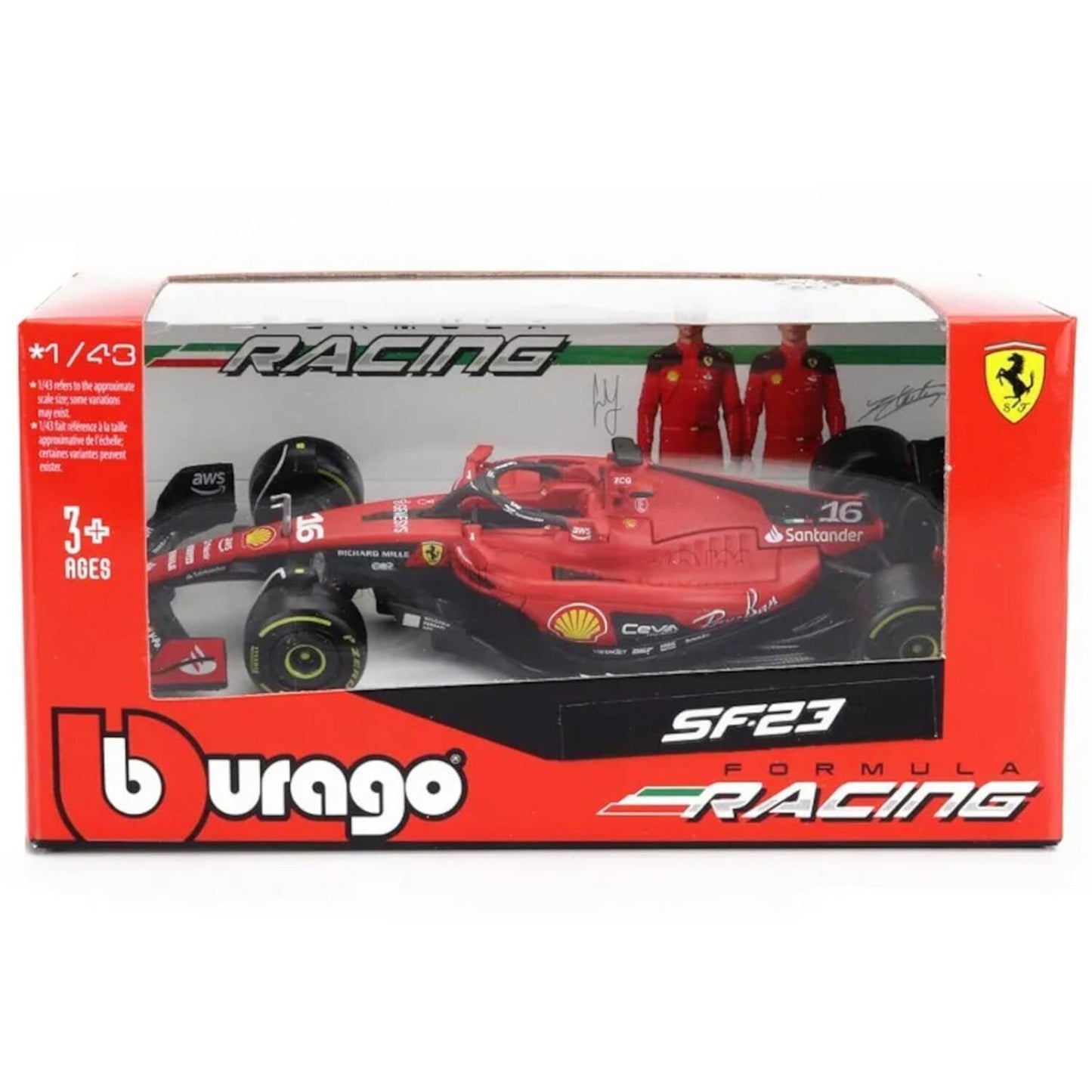 Ferrari SF-23 Charles Leclerc (No.16 2023) in Red