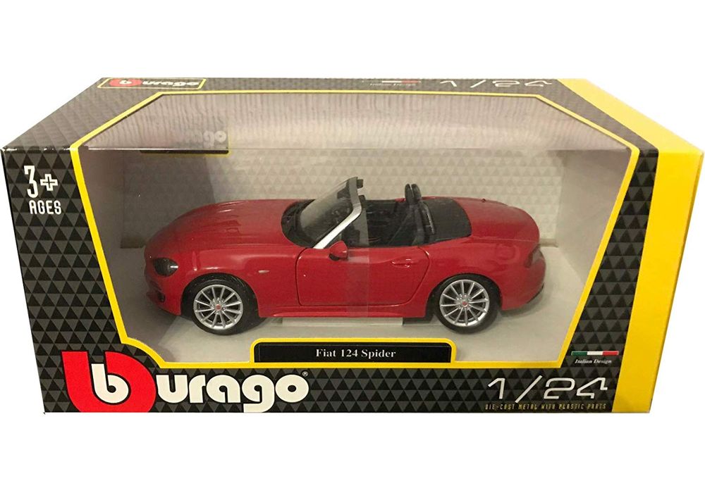 Fiat 124 Spider in Red