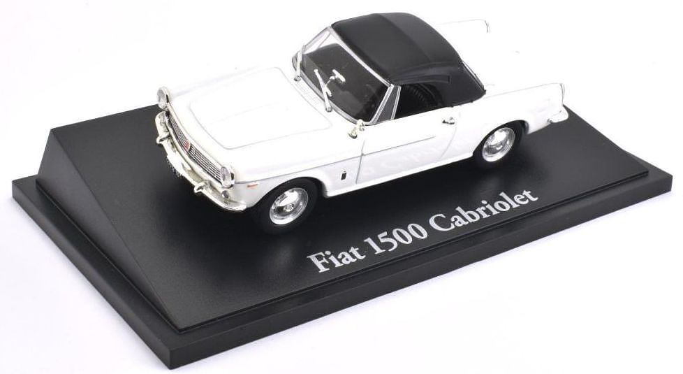 Fiat 1500 Convertible in White