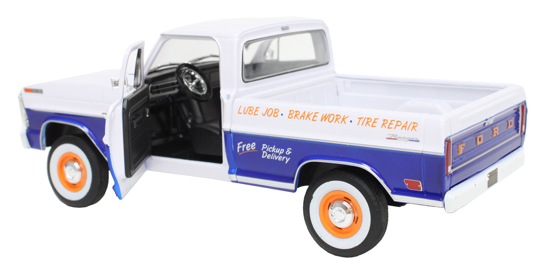 Ford F-100 (Running on Empty 1968) in White/Blue