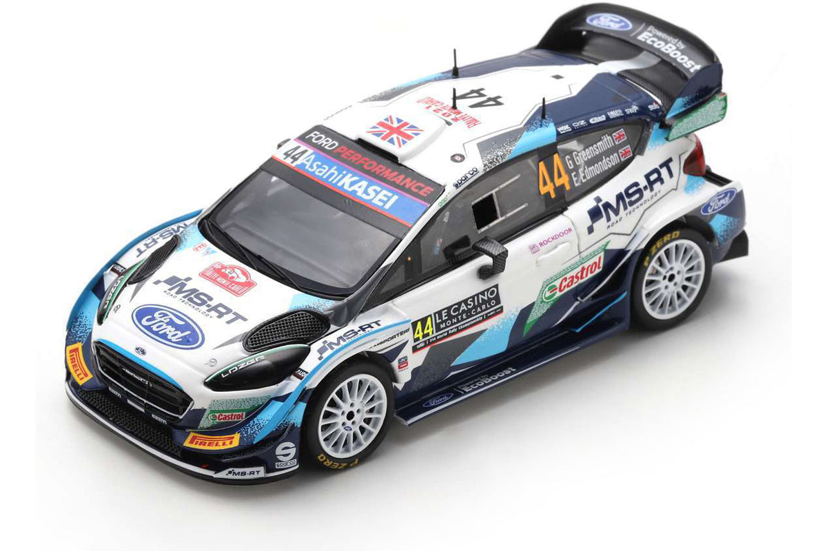 Ford Fiesta Gus Greensmith/Elliot Edmondson (WRC 8th - Rally Monte Carlo 2021) in White/Blue