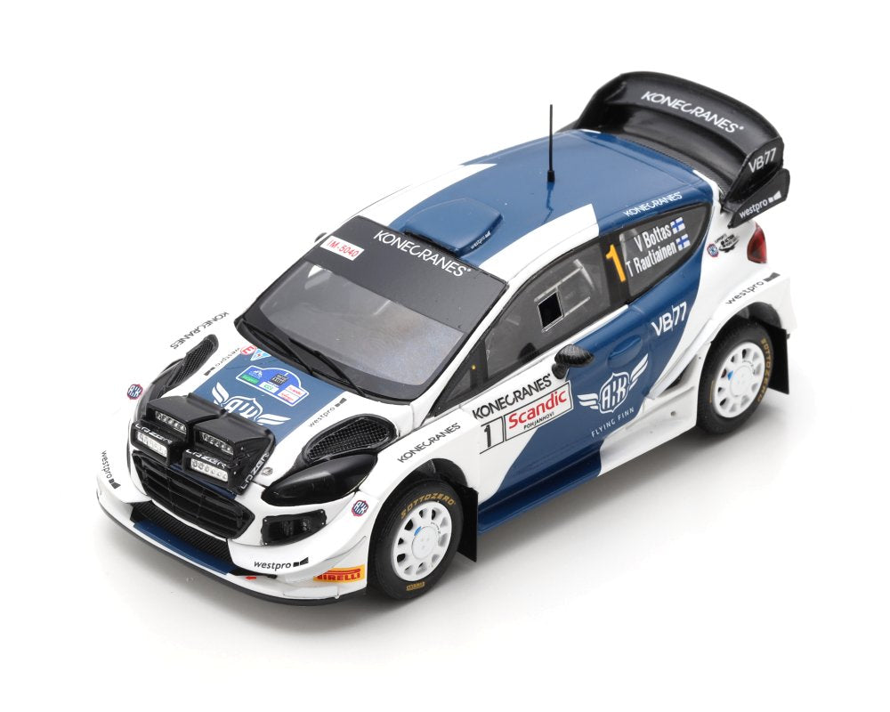 Ford Fiesta WRC (Arctic Lapland Rally 2019) in Blue and White