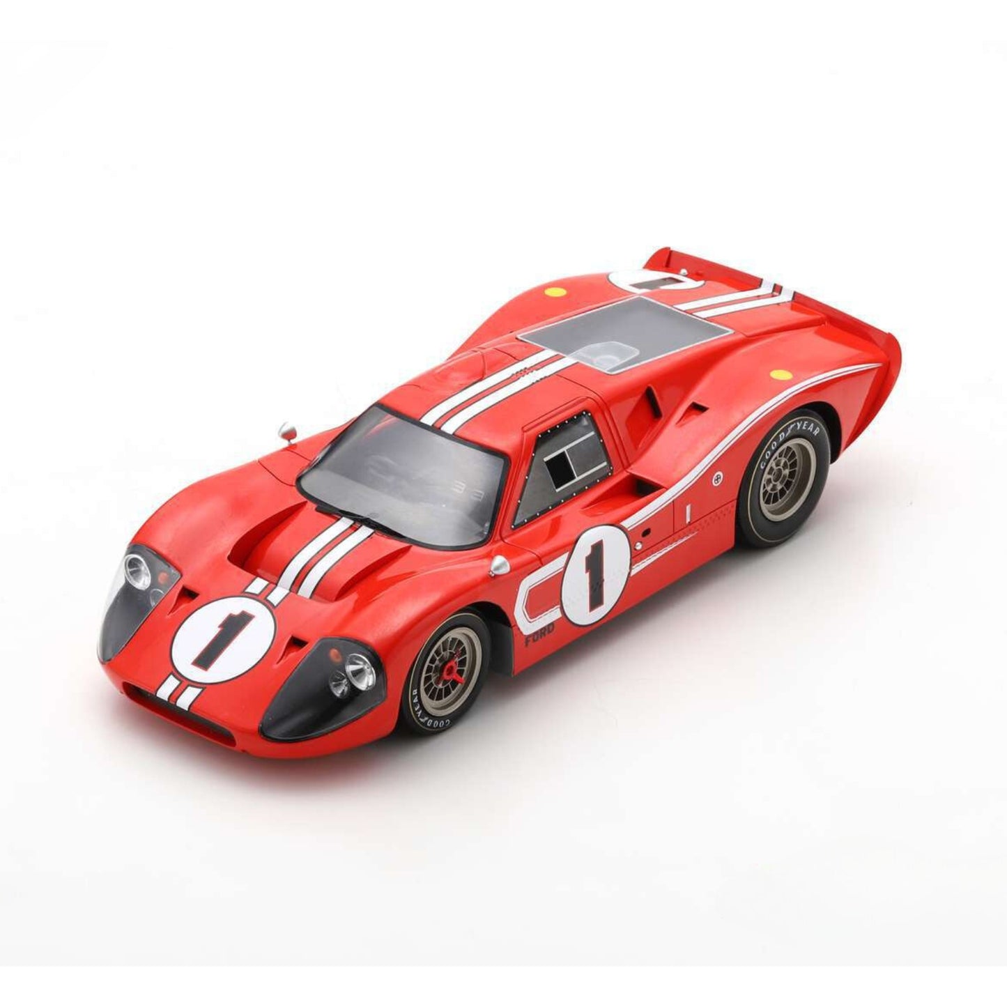 Ford GT40 Mk IV D. Gurney - A.J. Foyt (No.1 Winner 24H Le Mans 1967) in Red