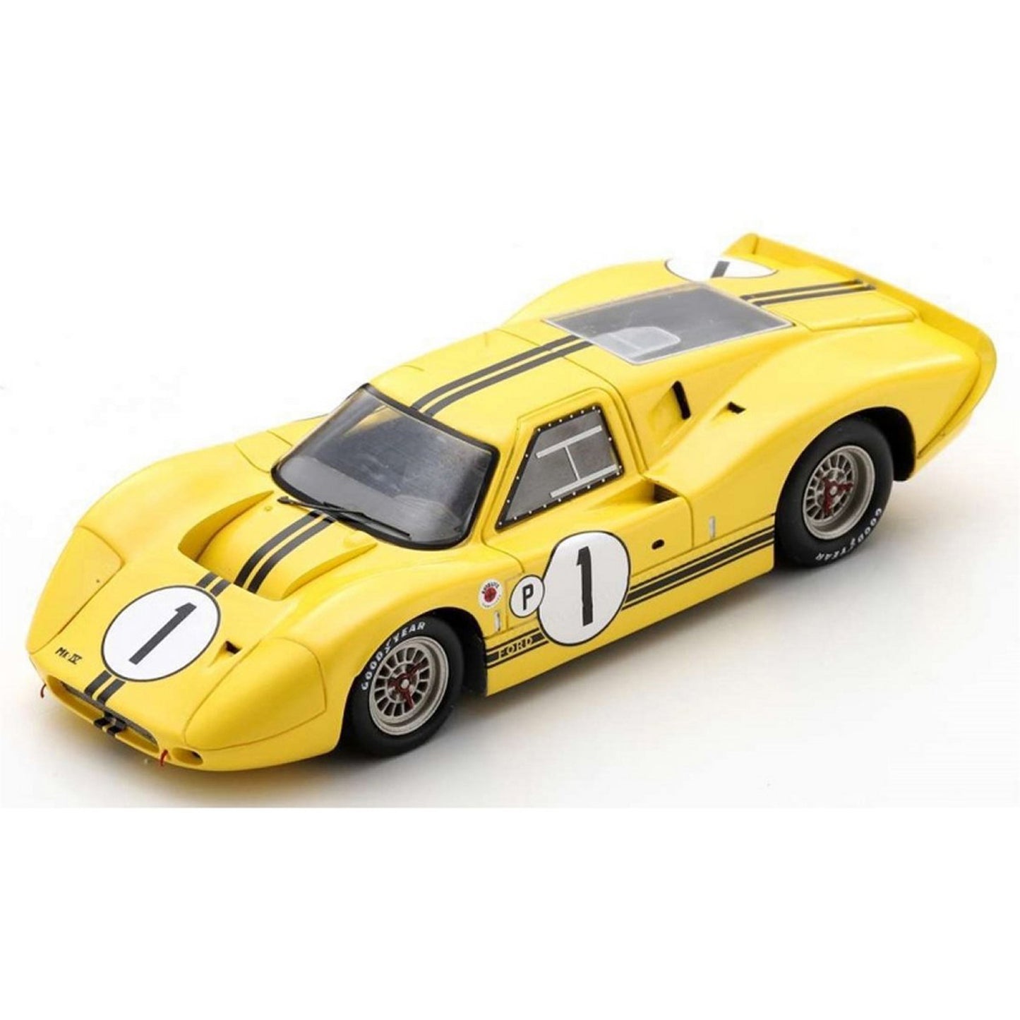 Ford GT40 Mk IV M. Andretti/B. McLaren (Winner Sebring 12H 1967) in Yellow/Black
