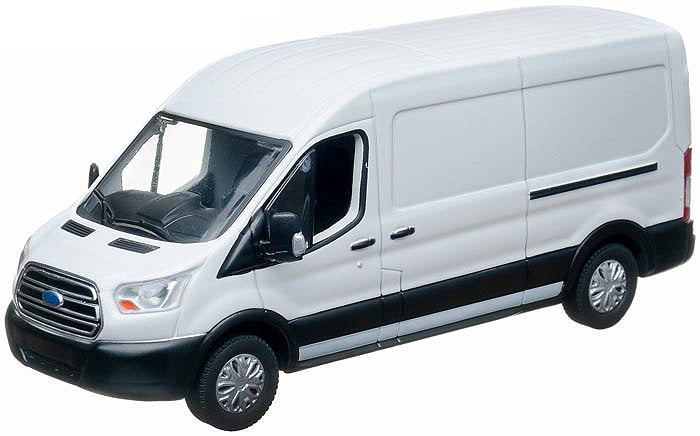 Ford Transit Jumbo Van in White