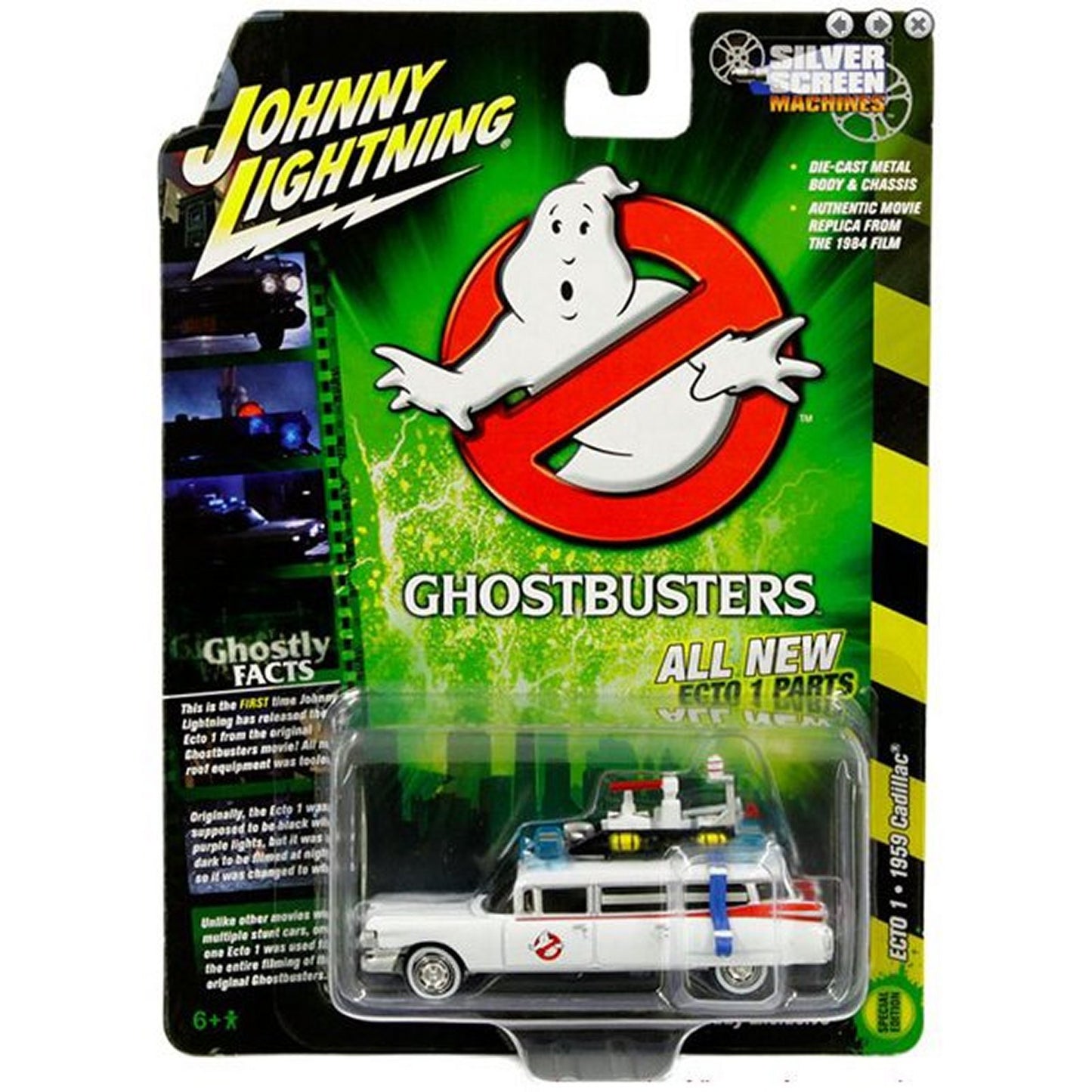 Cadillac Ecto-1 From Ghostbusters in White